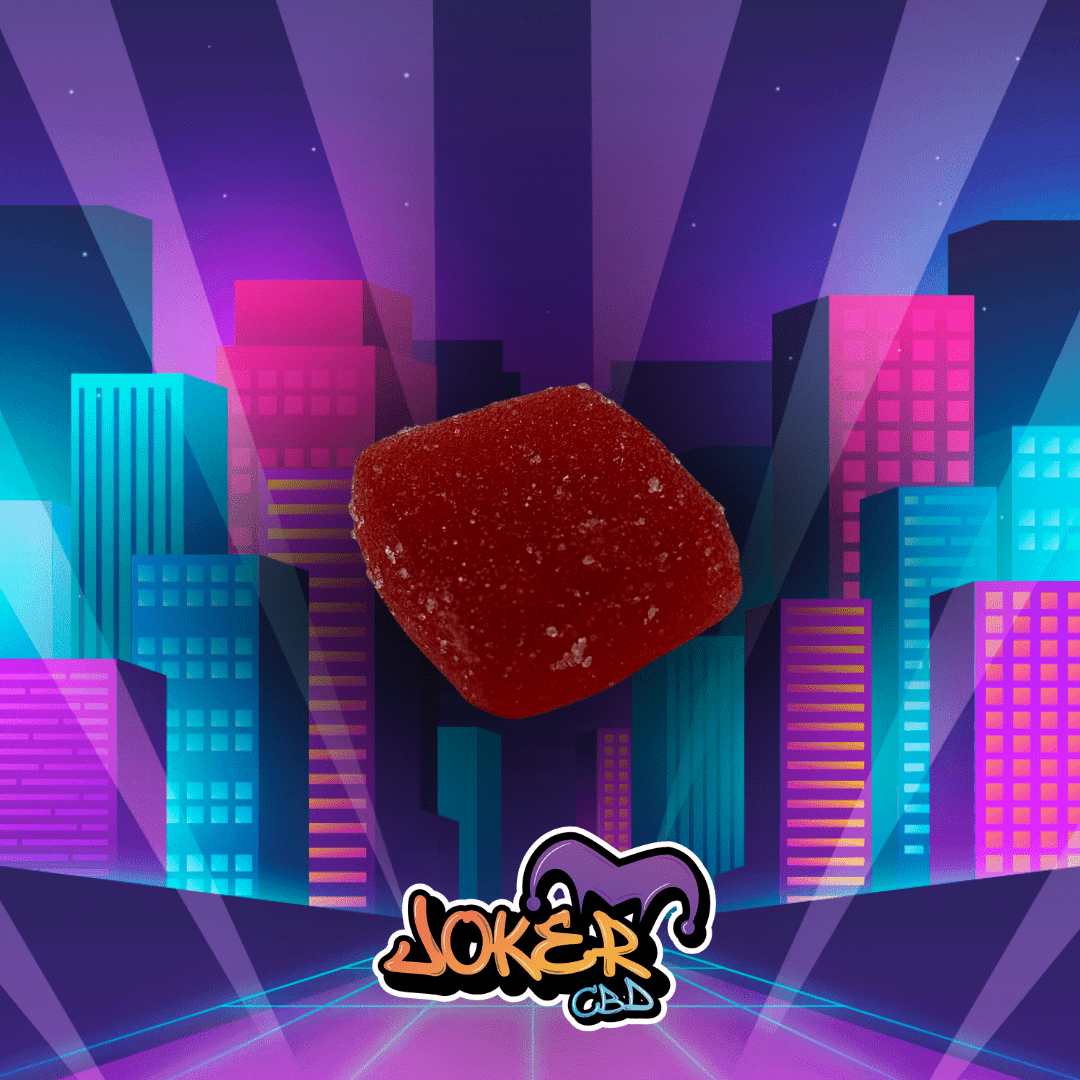 Gummies D9 THC - Fraise - 30mg - Joker CBD - JOKER CBD