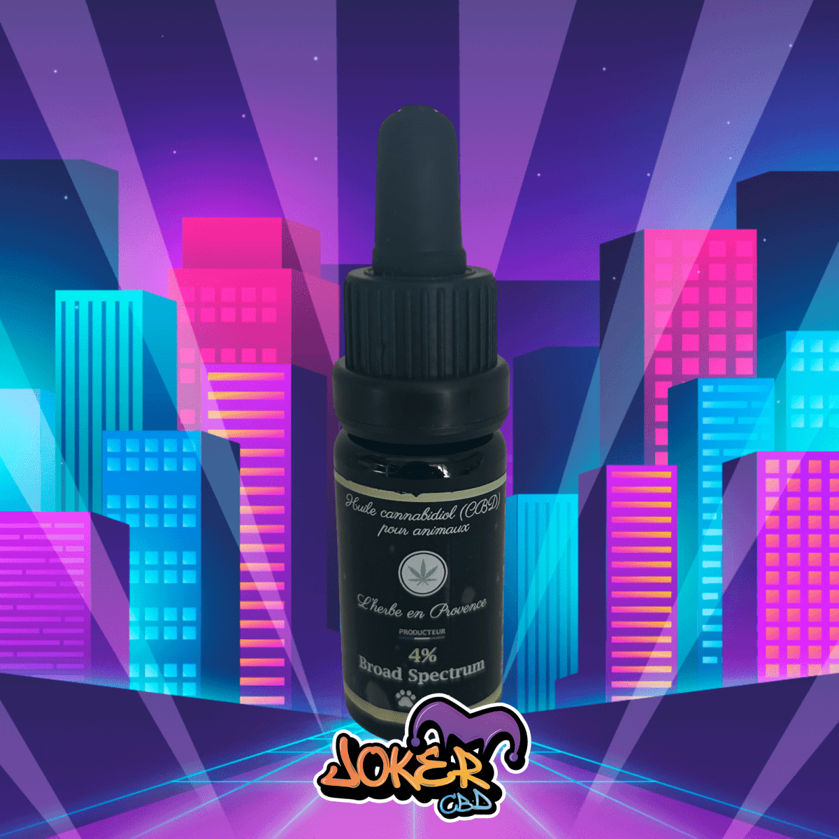 HUILE ANIMAUX 4% - JOKER CBD