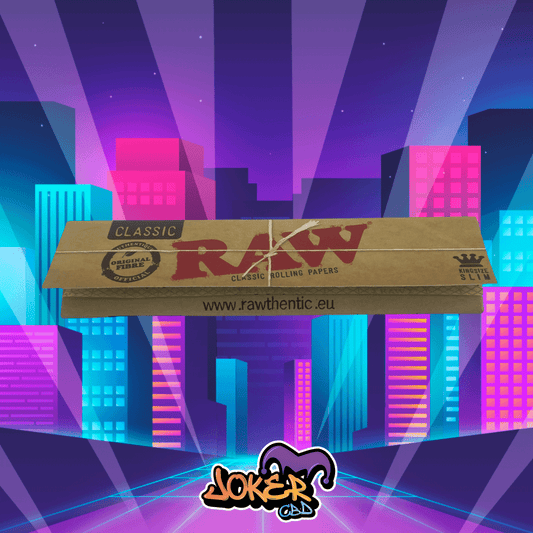 FEUILLES RAW SLIM CLASSIC - JOKER CBD