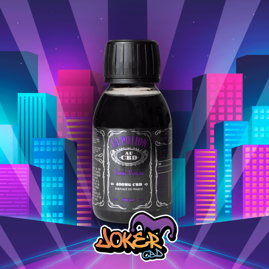 LA POTION CBD CASSIS/VIOLETTE - JOKER CBD